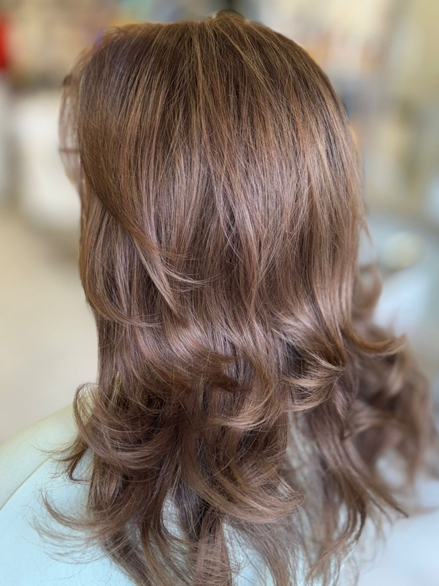 Стрижка рапсодия на средние волосы