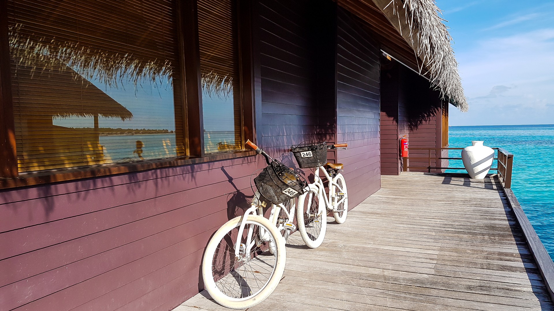 Велосипеды на курорте Адду.