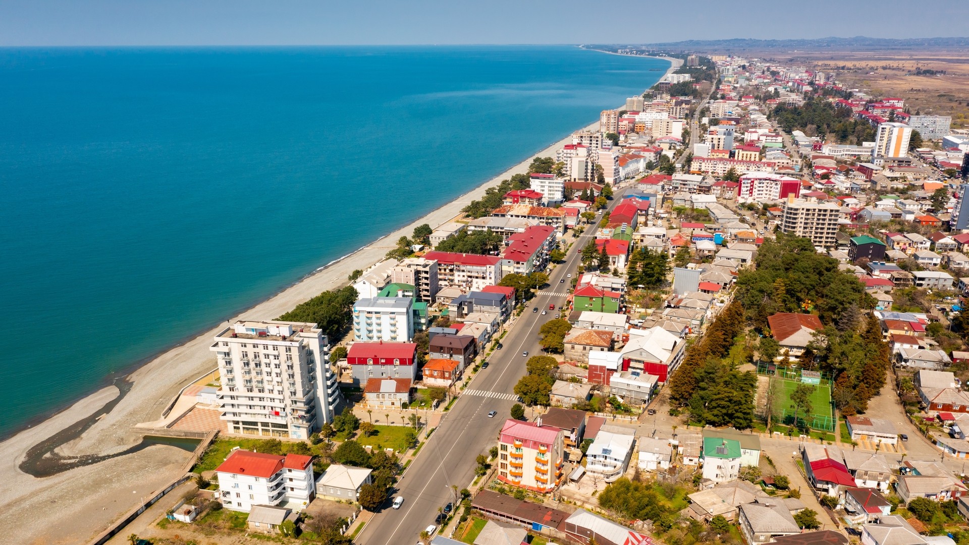 Курорт Кобулети.