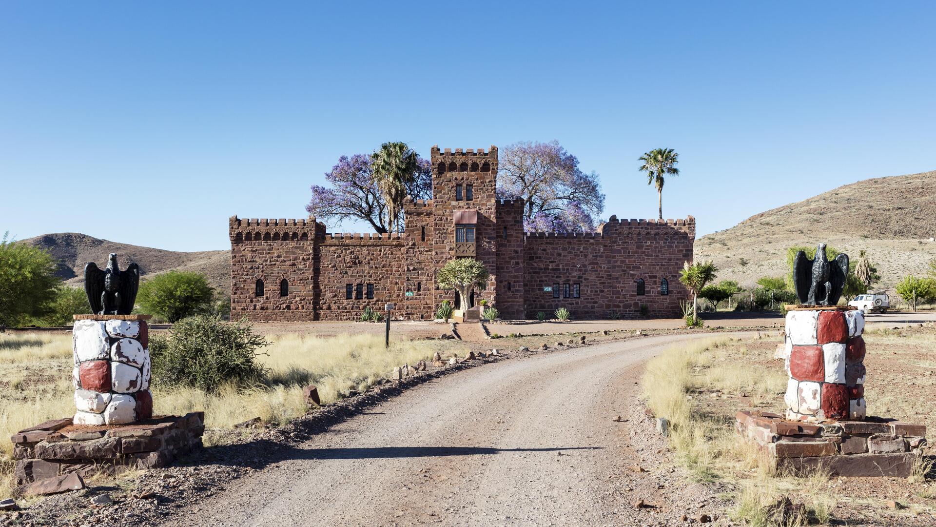 Замок Дувисиб, регион Хардап, Намибия.